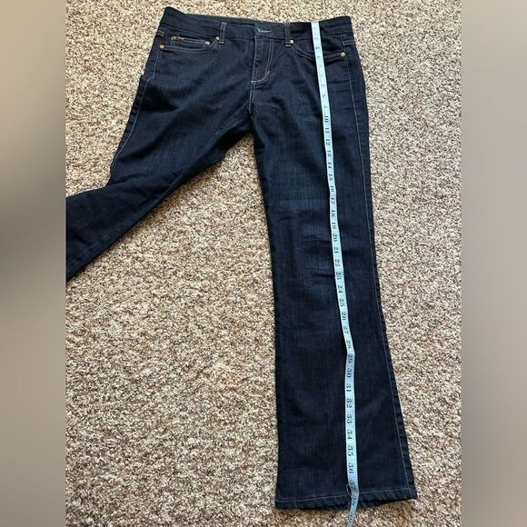 Joe's Jeans The Muse Mid Rise Women’s Flare  Leg Dark Blue Denim Jeans Size 31 - Picture 10 of 11